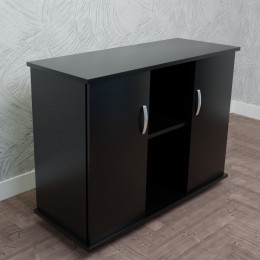 Тумба Tradition под аквариум, террариум 300л. / Черная Столешница: 125х40см