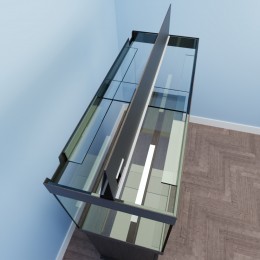 Аквариум 500 литров «Optima» венге
